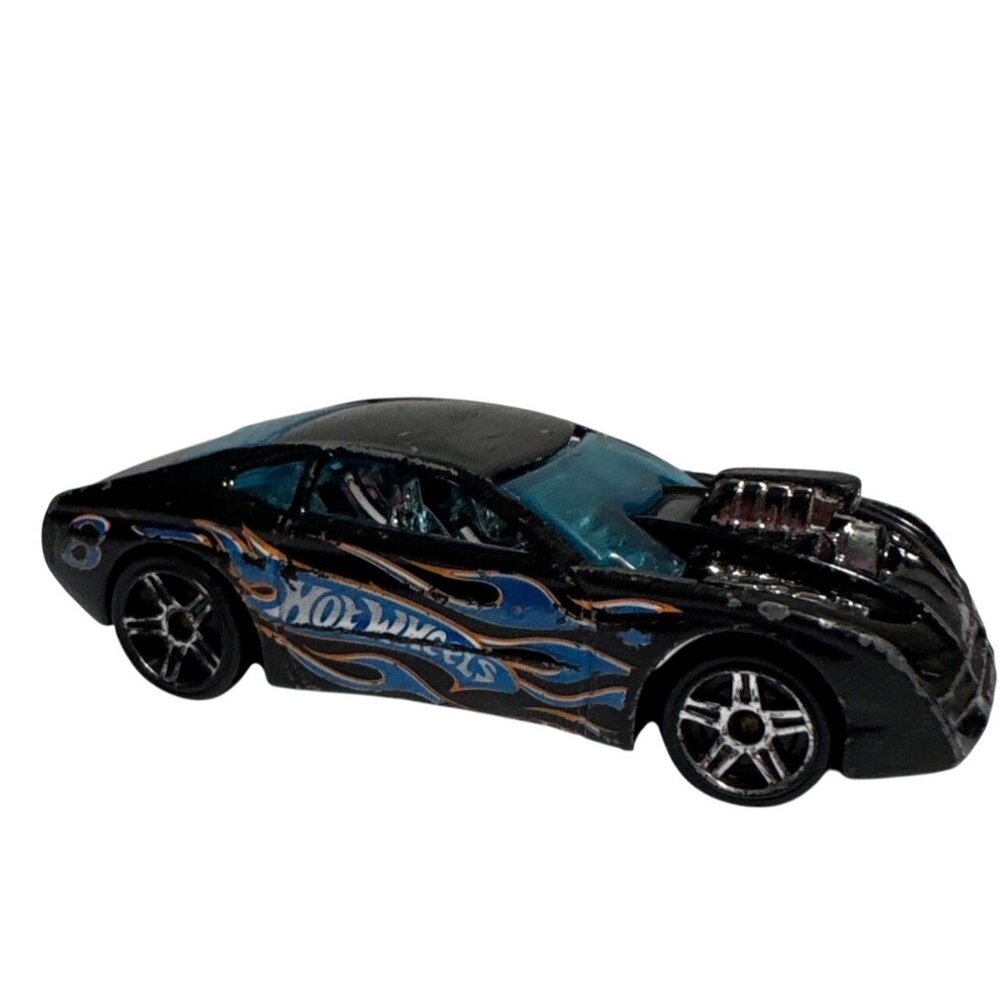 Hot Wheels Overbored 454 Black Die Cast Car Model 2001